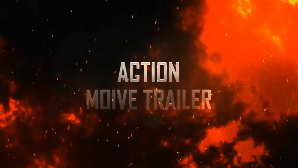 Fire Cinematic Action Trailer Free After Effects Template Studious31 Shop