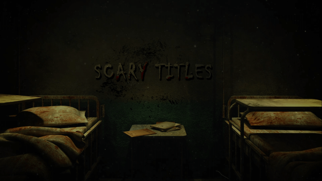 horror titles after effects free download