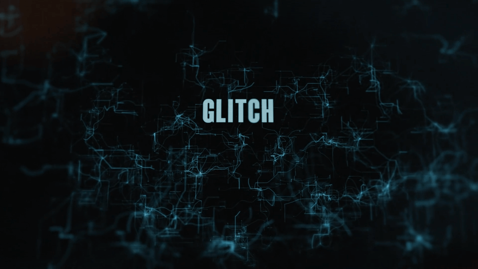 Free Technology Glitch Text & Logo Intro Video After Effects Template