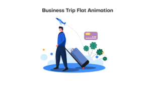Business Trip Lottie Animation For App & Web - Studious31
