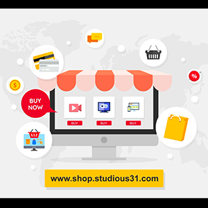 Digital Marketplace Shopping Intro After Effects Template Website Cover Studious31
