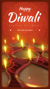 Diwali Festival Wishes Firework After Effects Template 4 - Studious31