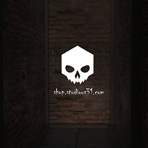 Scary Hallway Corridor Horror Intro After Effects Template Website Cover - Studious31