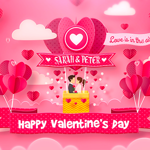 Valentine Day Special 2024 After Effects Template Website Cover Studious31