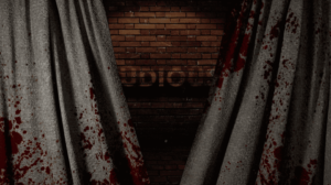 Bloody Horror Curtain Halloween Logo Reveal After Effects Template 2 - Studious31