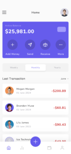 Finance Banking App UI Design Figma & Adobe XD 1 - Studious31