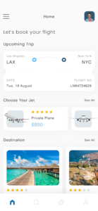 Flight Ticket Booking UI Design Adobe XD Template 1 - Studious31
