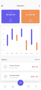 Finance Banking App UI Design Figma & Adobe XD 2 - Studious31
