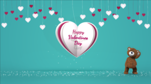 Teddy Bear Wishing Valentines Day After Effects Template 2 - Studious31