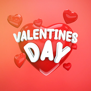 Valentine Day Wishes Video After Effects Template Website Banner - Studious31