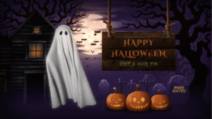Happy Halloween Ghost Video V8 After Effects Template 3 - Studious31
