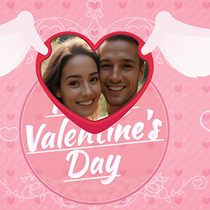 Valentine’s Day 2026 – Romantic Love Intro After Effects Template Website Banner - Studious31